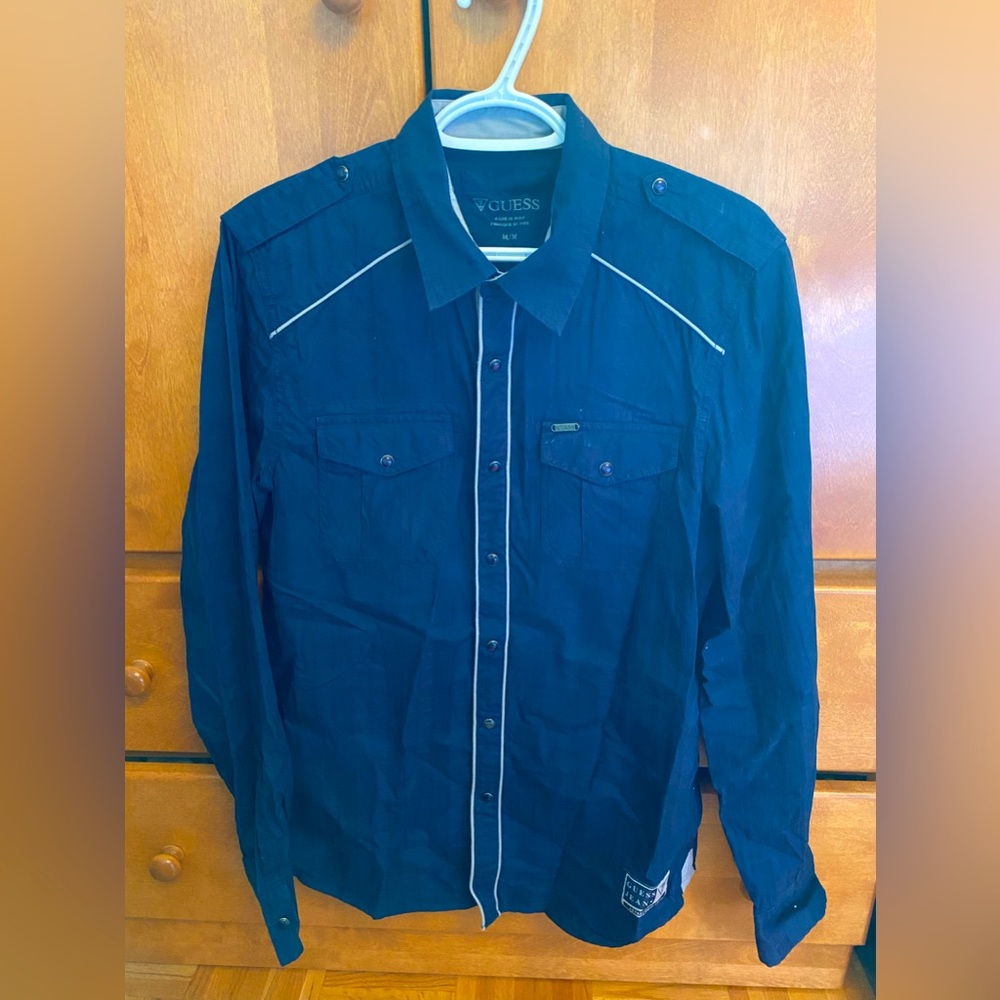 Guess button up shirt